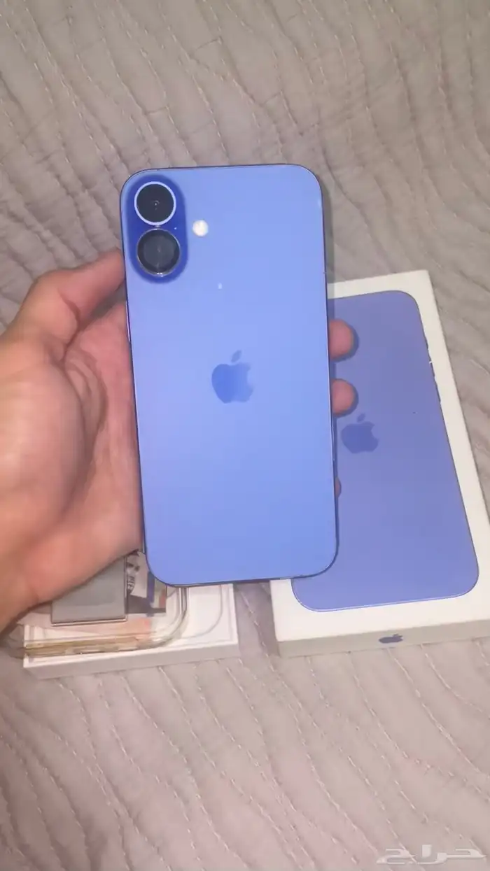 ايفون 16 plus ازرق 0
