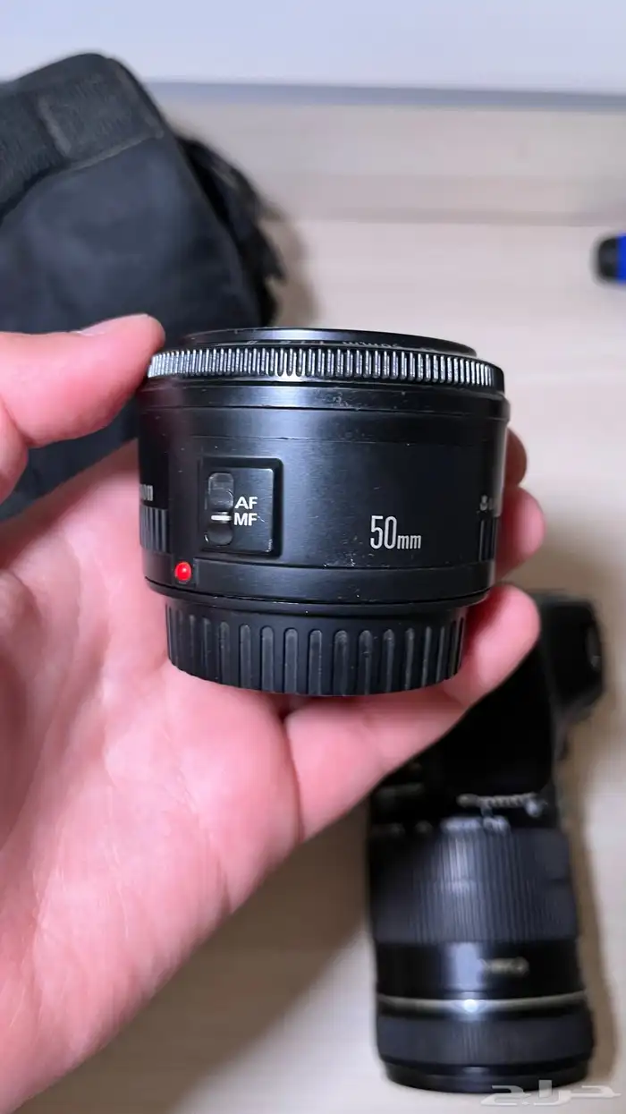 كاميرا كانون D600 مع عدساتها 3