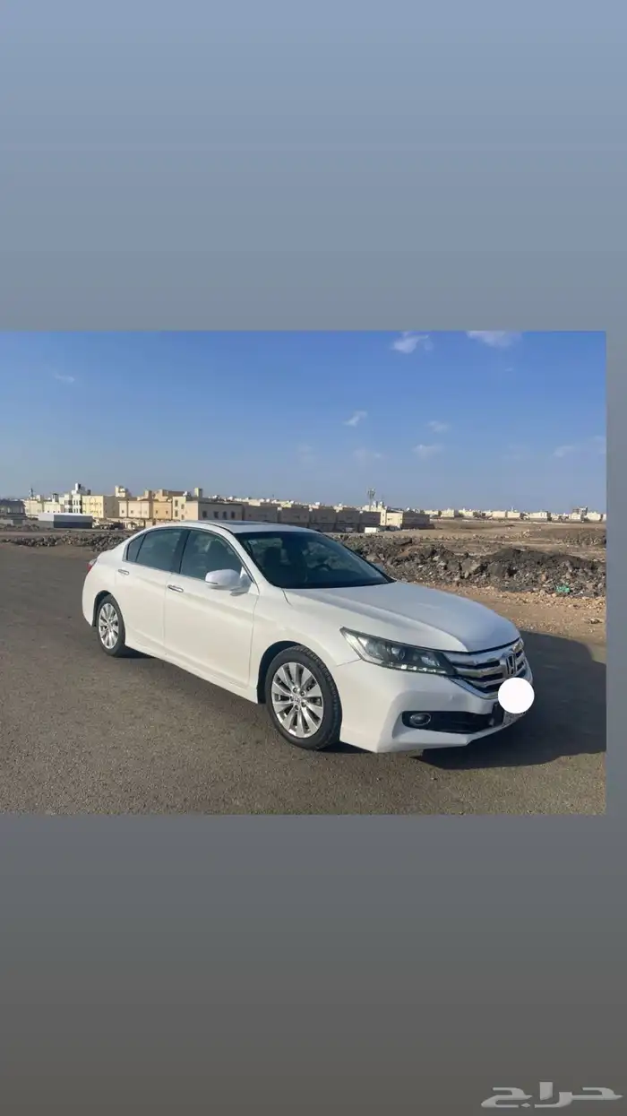 للبيع هوندا أكورد 2015 فل كامل فتحة سقف بصمة مخمل بودي بلد 1