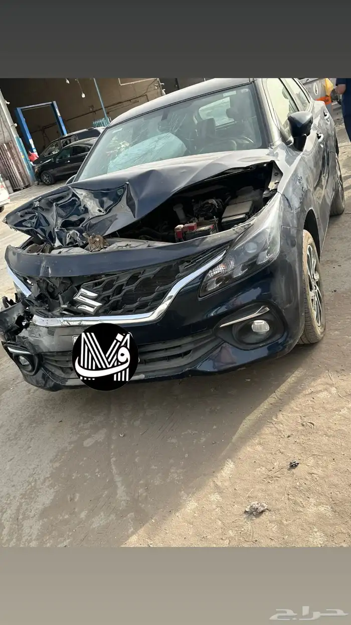 سوزوكي بالينو 2024 مصدوم 3