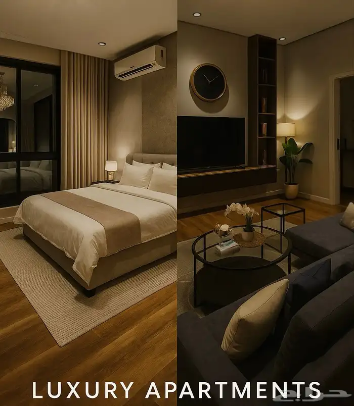 شقه للايجار مؤثثه فندقية الخبر حي الحمرا Bedroom Apartment 0