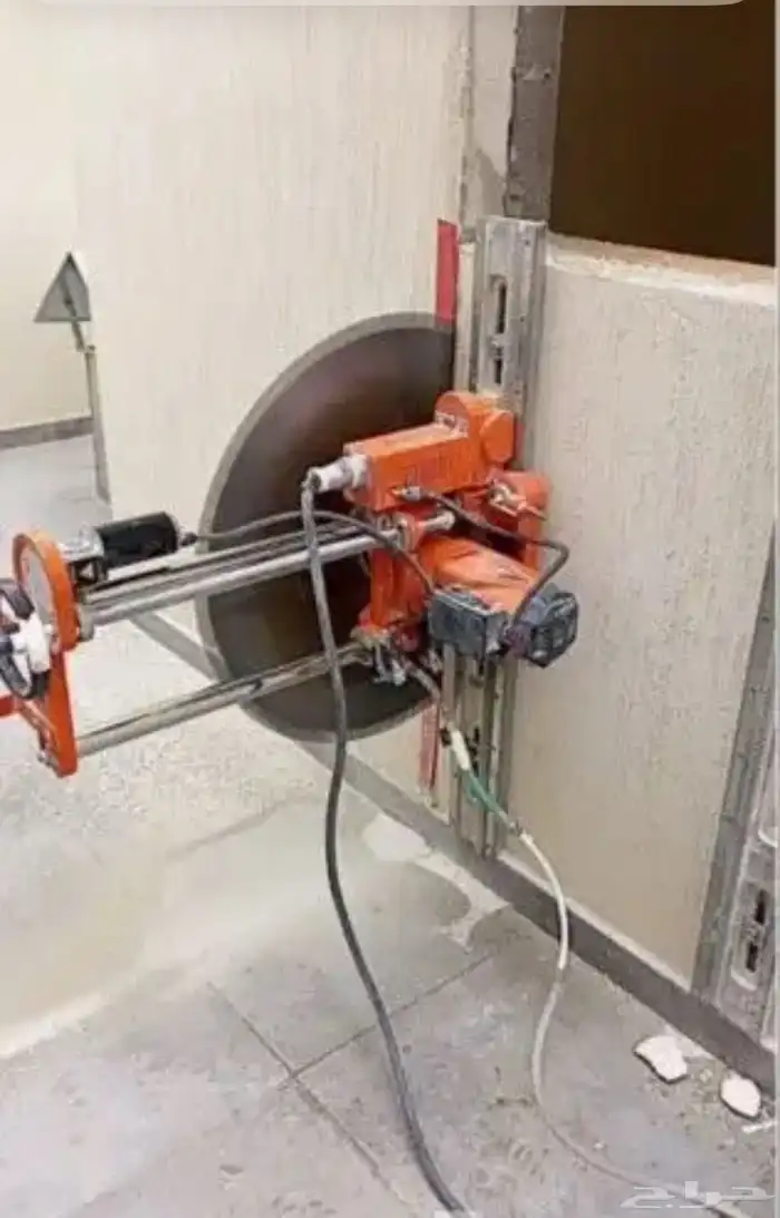 قص الخرسانة وعمل فتحات الكور تخريم خرسانة عمل بريما باكبرسر 0