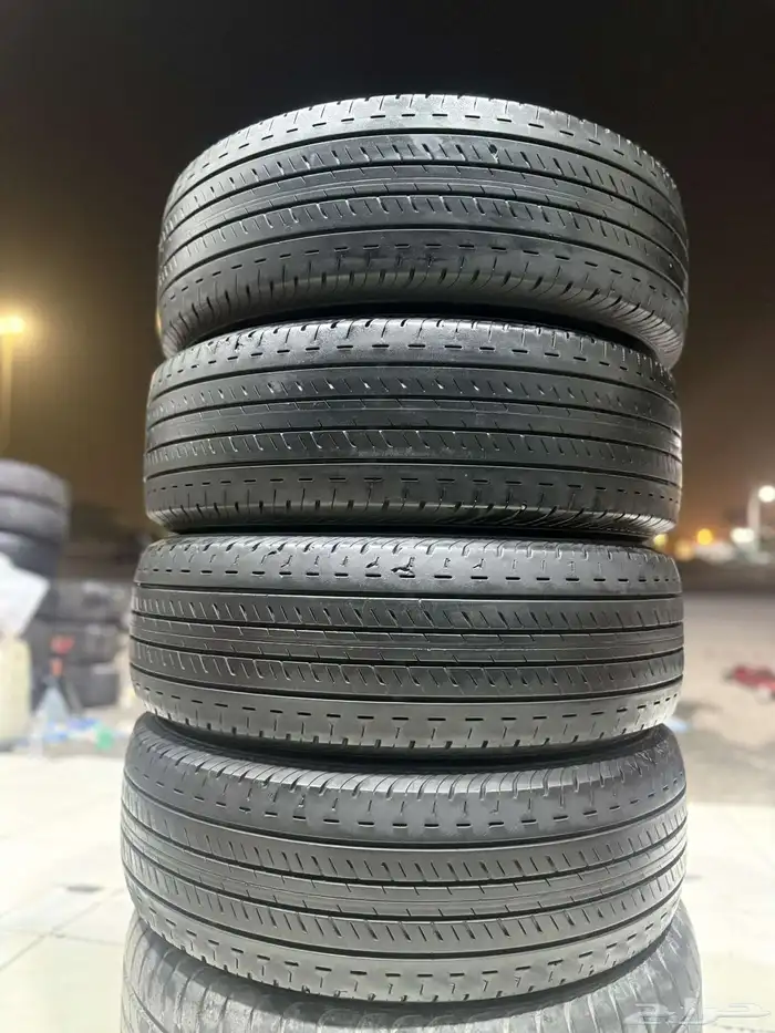 215 65 16 طقم كفرات برجستون حق هيلكس 1