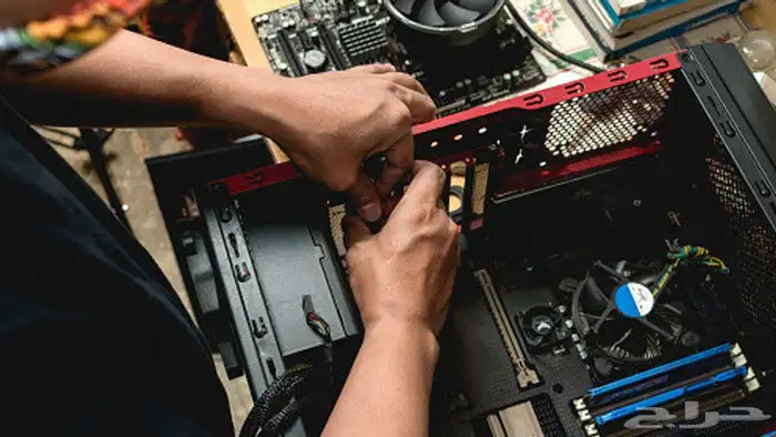 تنظيف وتركيب pc ب75 0
