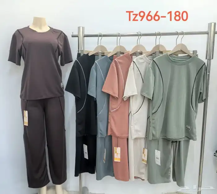 قمصان طقوم بجامات نسائية باالجمله 96