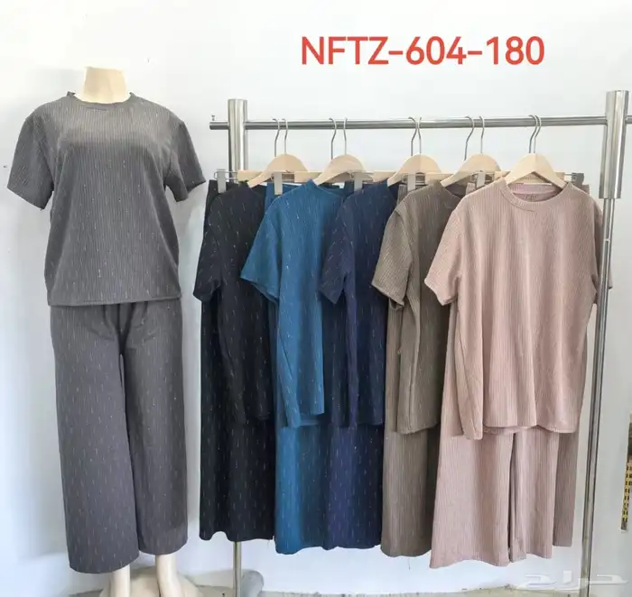 قمصان طقوم بجامات نسائية باالجمله 99