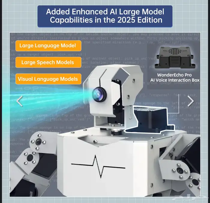 روبوت بشري جاهز لمشاريع التخرج Humanoid Robot project 1