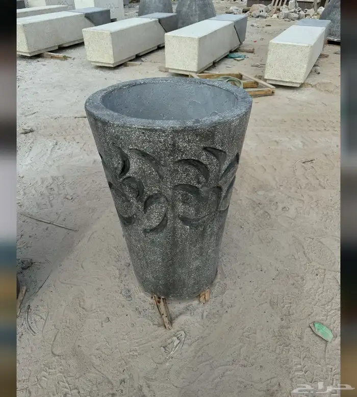 حواجز خرسانية كراسي سلات حدادق 19
