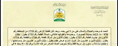 أرض تجارية المخطط الأول الصويدرة على شارع40م نافذ شارع100م index