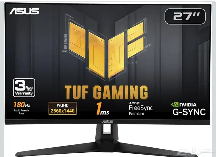 شاشة Asus 2k 180hz 0
