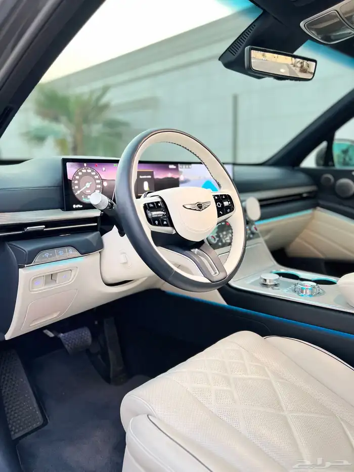 جنسس GV80 رويال فل اوبشن 2025 مالك اول سعودي وكالة 20