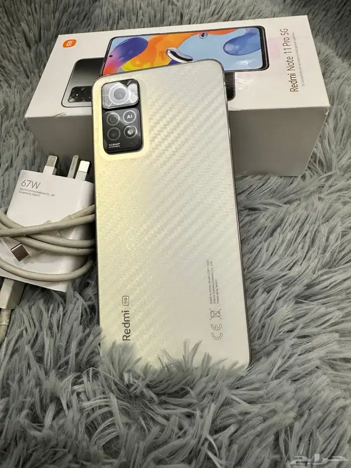 للبيع جوال Redmi Note 11 Pro 5G 128G 10