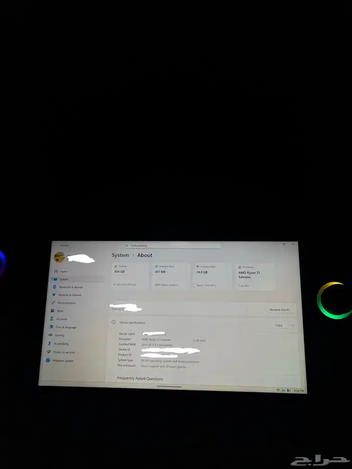 للبيع Rog ally x روق الي اكس 2