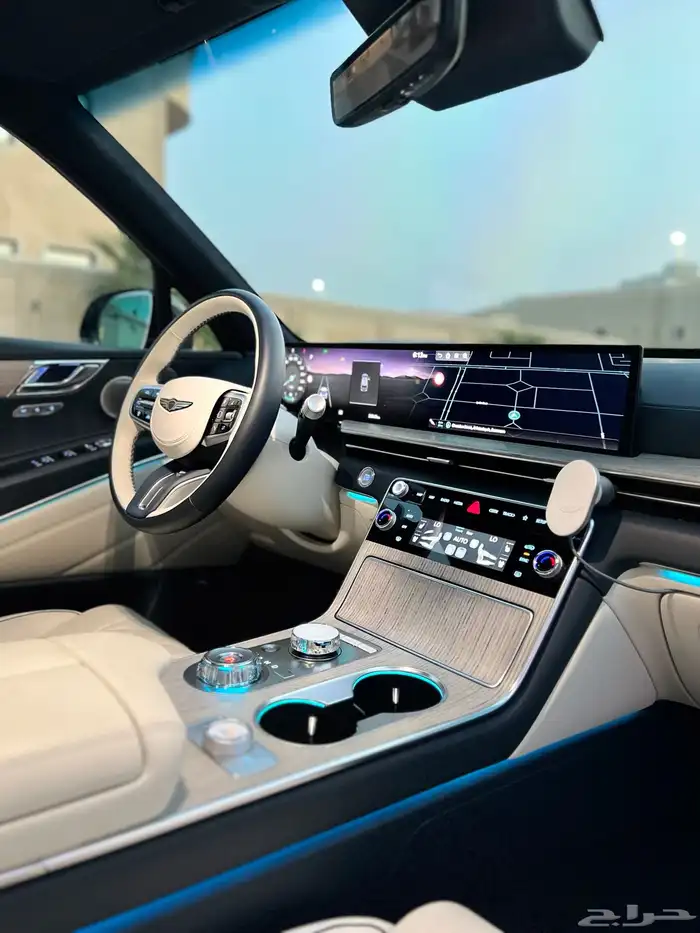 جنسس GV80 رويال فل اوبشن 2025 مالك اول سعودي وكالة 44