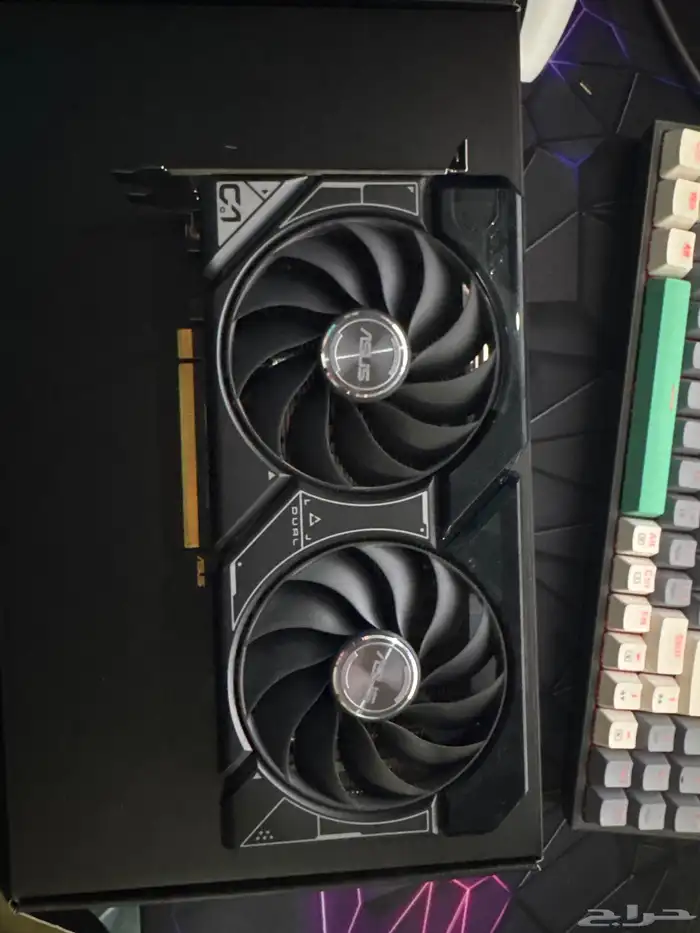 كرت شاشة 4060ti من شركة asus 0