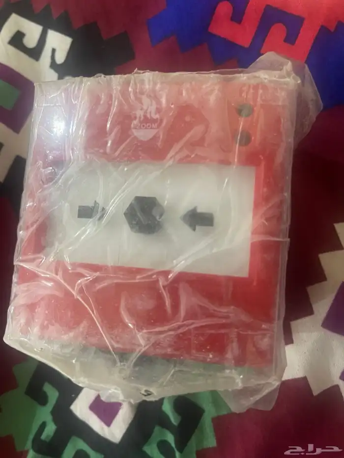 جهاز إنذار حريق جدد متوفر 7 حبات 0