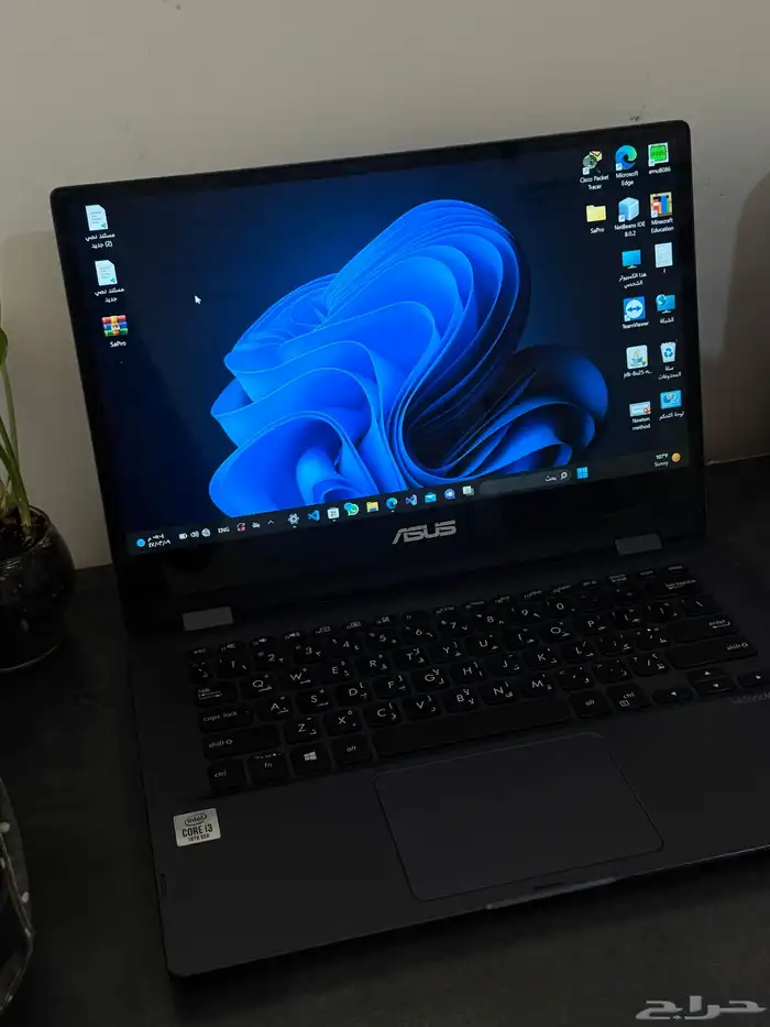 لابتوب asus لمس مع قلم 4