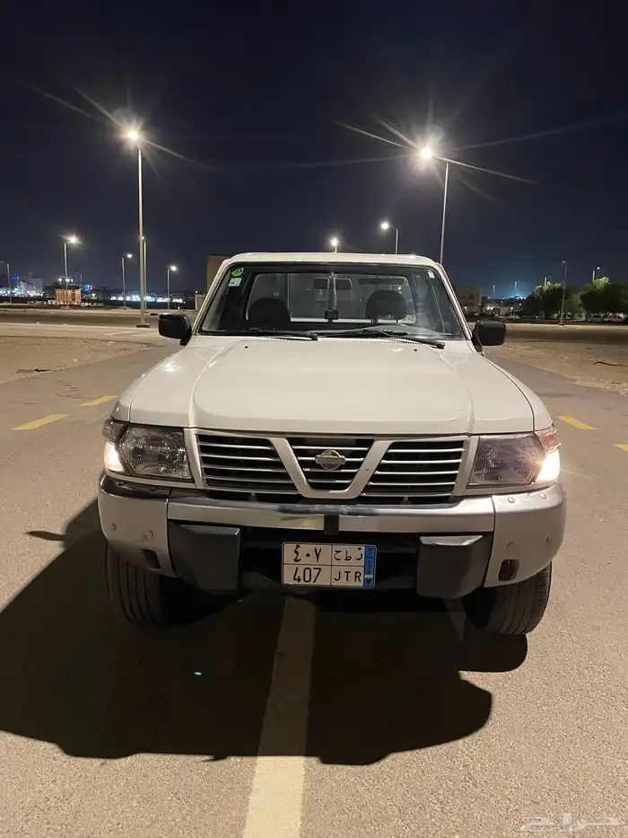نيسان شاص موديل 2002 حكومي سابقا  فحص جديد الاستمارة منتهيه 12