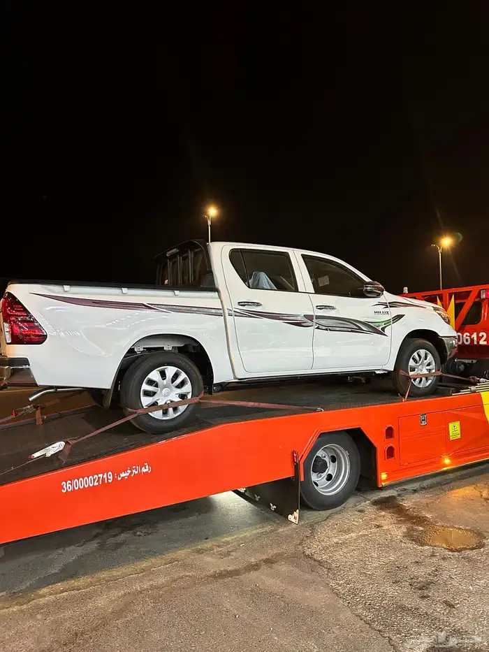 هايلوكس 2025 بنزين طيس اصفار بطاقة كاش وبنك 12