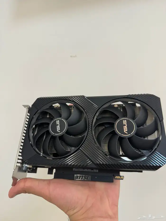 كرت شاشة msi GEFORCE RTX 3050 جديد 0