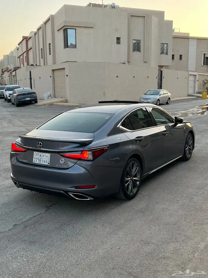لكزز ES 350 2021 F سبورت موتر شرط وكاله قمه بنضافه 3