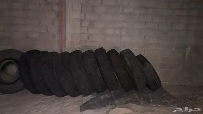 كفرات جنط24 نظيفة  جدا 9 حبات منها 3جبات بجنوطها وفيه بدون ج 3