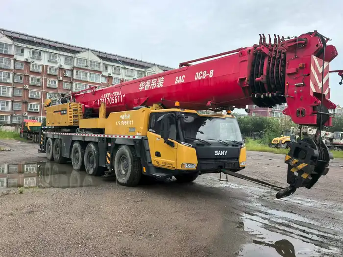 sany 300ton crane all terrain crane SAC3000C8-8 5