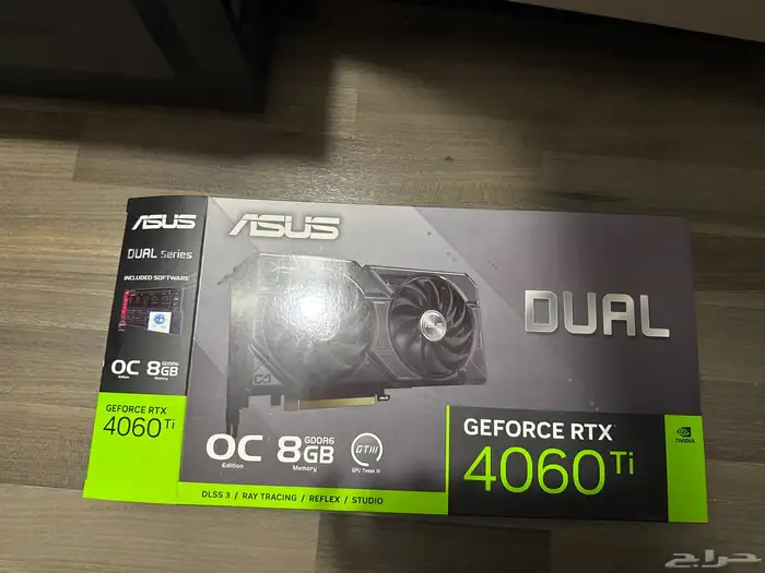 كرت شاشة 4060ti من شركة asus 2