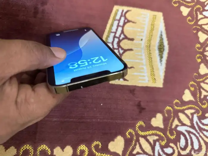 ايفون 12 برو 128 جيجا ذهبي 9