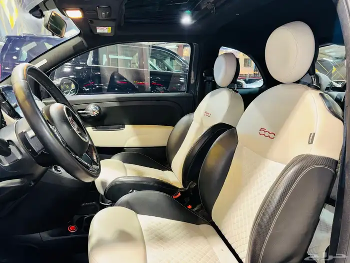 فيات 500 C موديل 2021 فل كامل سعودي 6