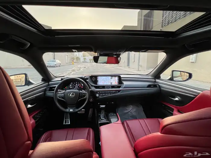 لكزز ES 350 2021 F سبورت موتر شرط وكاله قمه بنضافه 8