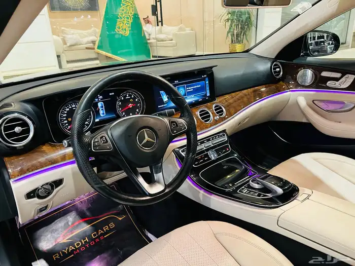 مرسيدس 2017 E300 مالك اول بحاله الوكاله 6