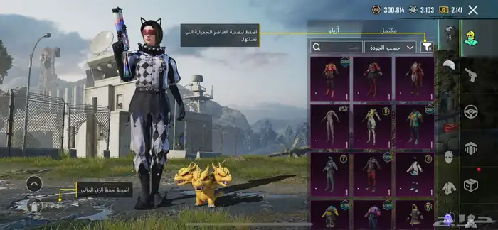 حساب ببجي 46
