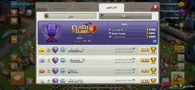 تاون 17 كلاش اوف كلانس index