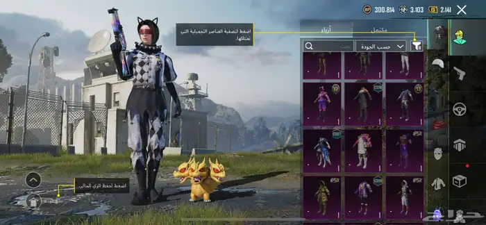 حساب ببجي 40