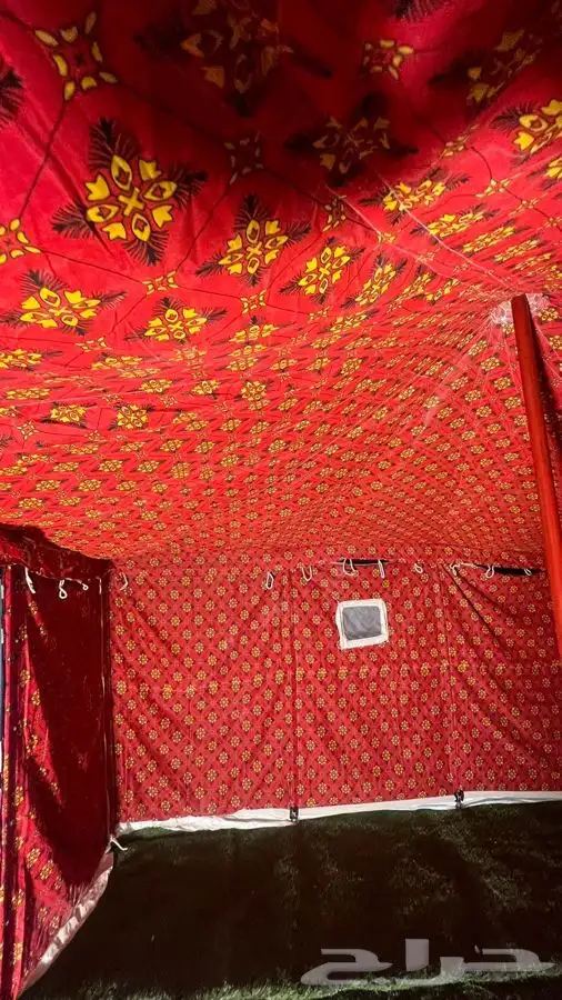 سلام عليكم يوجد لدينة خيام وبيوت شعر فرشات وجلسات متاكي 4