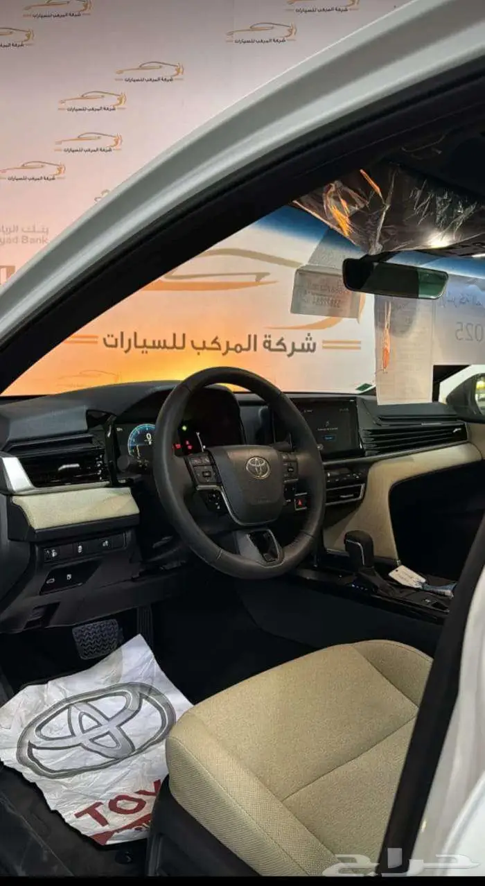 تويوتا كامريLE بنزين تشغيل عن بعد خليجي2025-124500 3