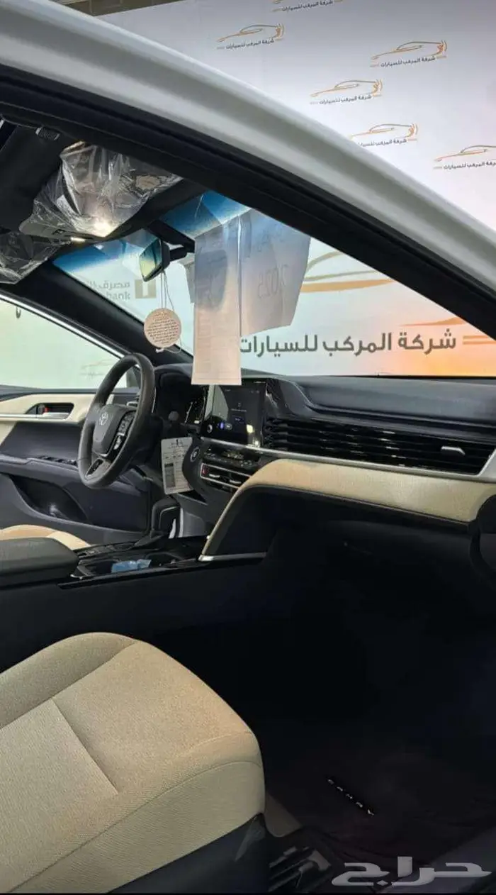 تويوتا كامريLE بنزين تشغيل عن بعد خليجي2025-124500 4