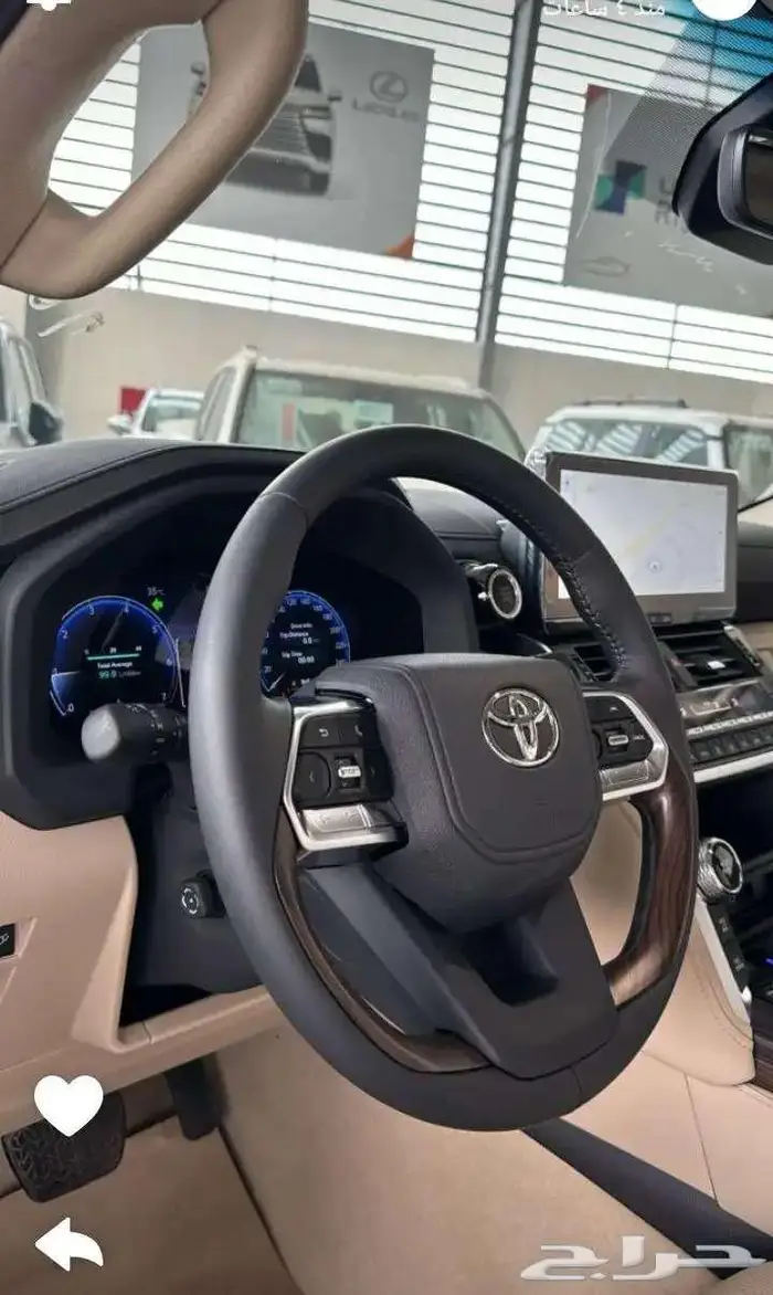 تويوتا لاند كروزر VX رادار كمرات خليجي 379.000 2025 5