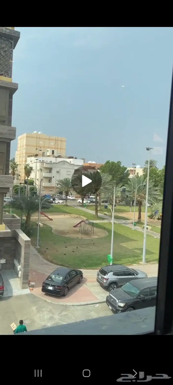 شقة غرفتين بحي الروضة مطلة على الحديقة 0