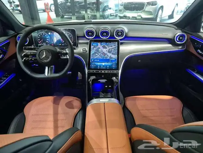 مرسيدس C200 AMG 2025 فل كامل اصفار 5