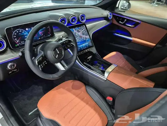 مرسيدس C200 AMG 2025 فل كامل اصفار 8