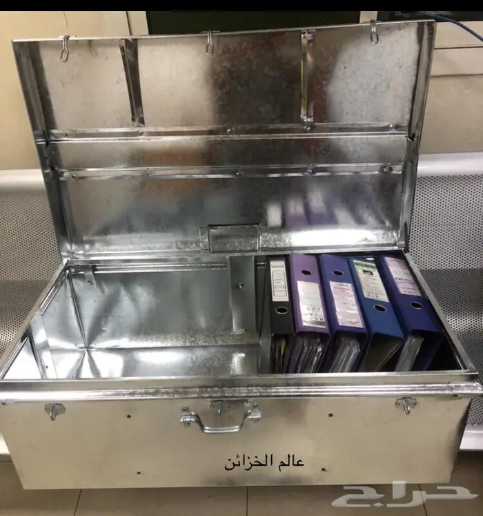 صندوق حديد لحفظ الملفات 0