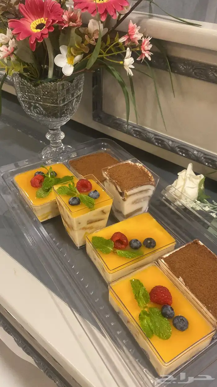 حلا ترافل المانقو الصيفي والتراميسو 0