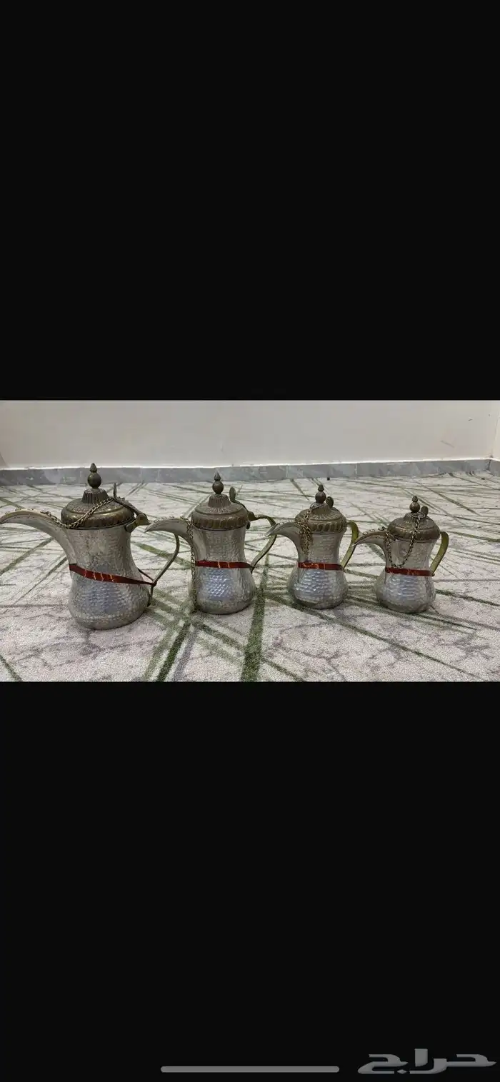 طقم دلال كبار سوري اربع دلال 0