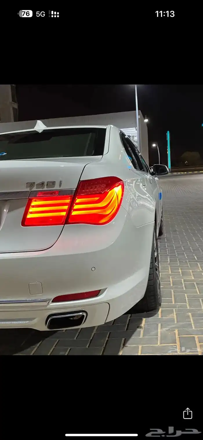 بي ام 740 Li فل قمة النظافه 3