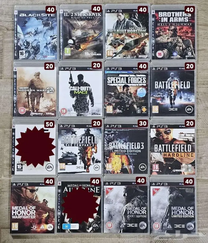 العاب PS3 للبيع 7