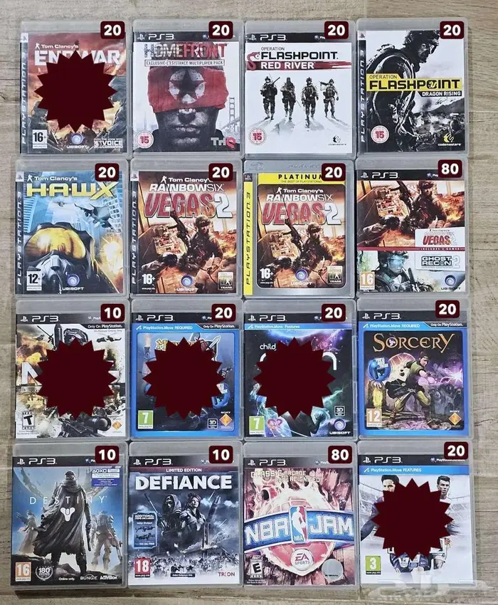 العاب PS3 للبيع 10