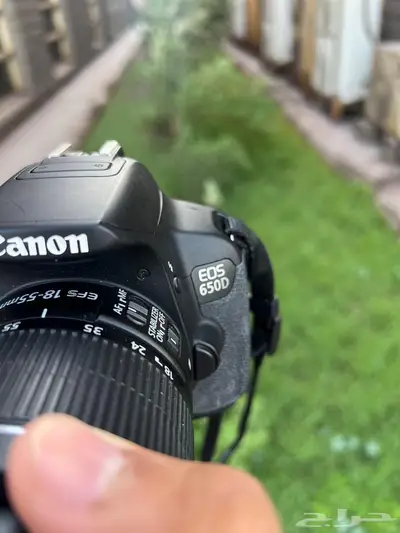 كاميرا كانون احترافيه موديل Eos 650D الشلشة تاتش سكرين index