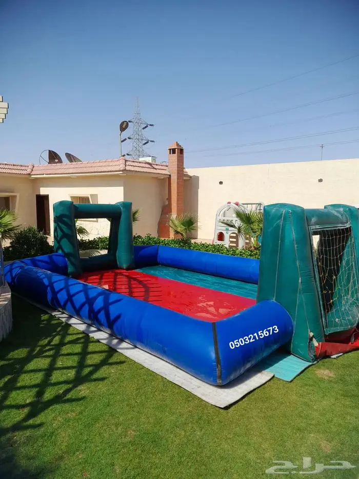 اجار نطيطات ملعب صابوني زحليقه مائيه نطيطه في الرياض 5